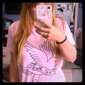 Lil Peep Pink Crybaby Tee